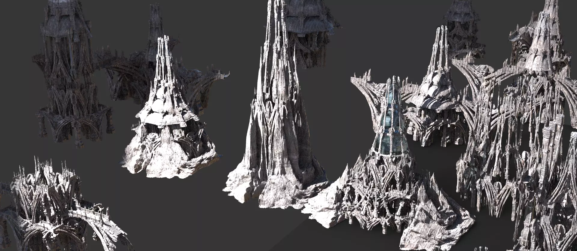 Hyborian Ancient arenas   3D model_0