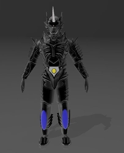  Zen Aku para Cosplay  Armadura sin casco 3D print model