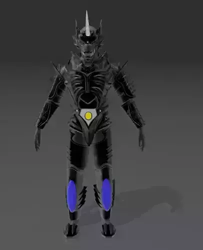  Zen Aku para Cosplay  Armadura sin casco 3D print model
