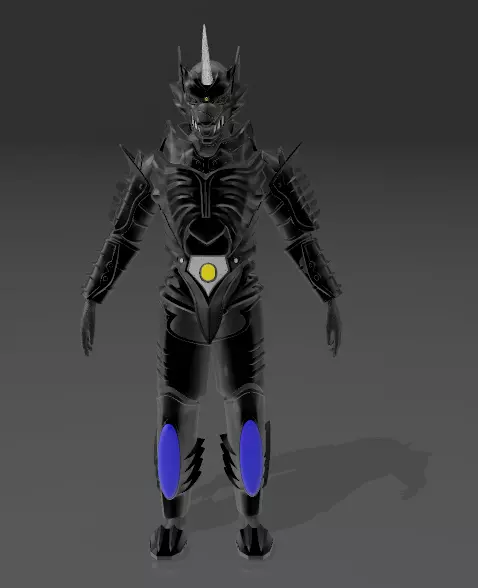  Zen Aku para Cosplay  Armadura sin casco 3D print model_0