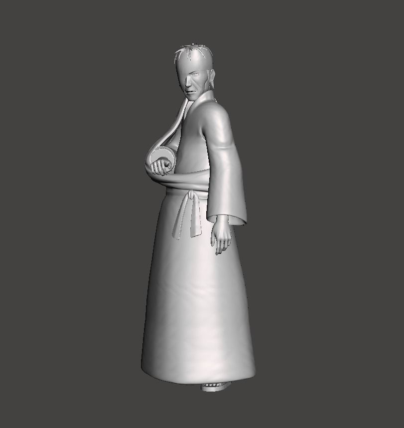 Danzo Shimura 3D Model 3D print model_1