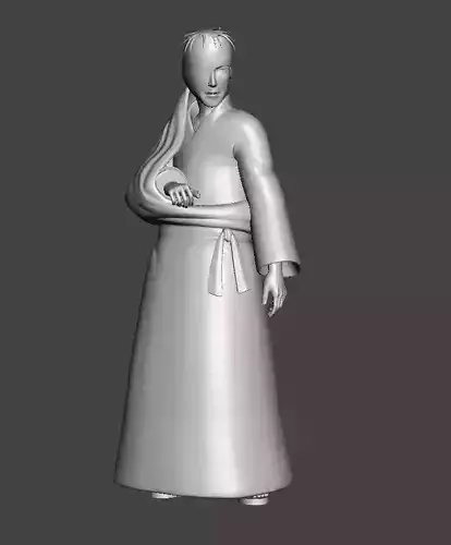Danzo Shimura 3D Model 3D print model