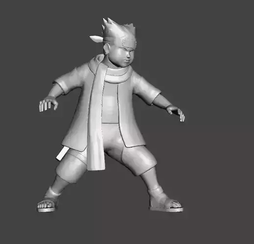 Choji genin 3D Model