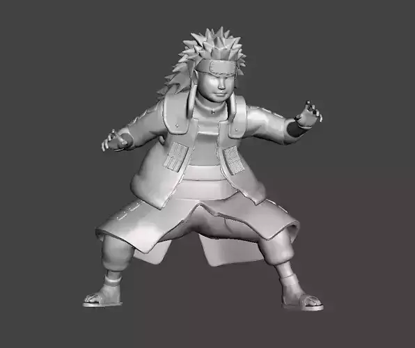 Choji Akimichi Jonin 3D Model