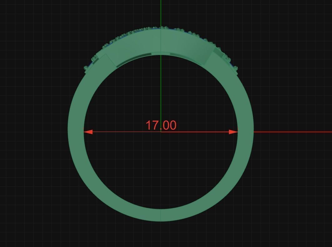 LOUIS VUITTON Ring  Code-BAD092 3D print model_2