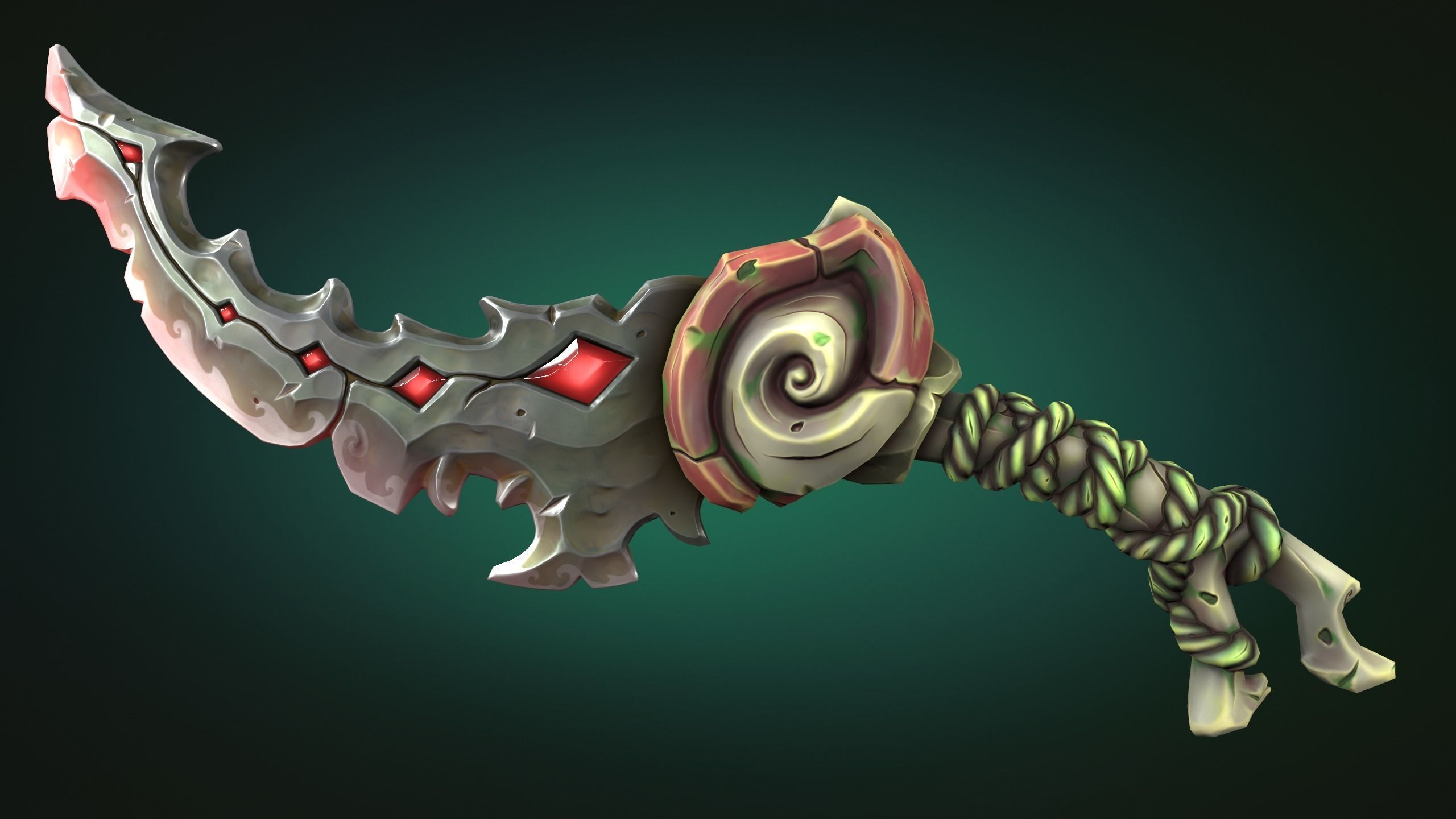 Coastal dagger 3d print 3D print model_9