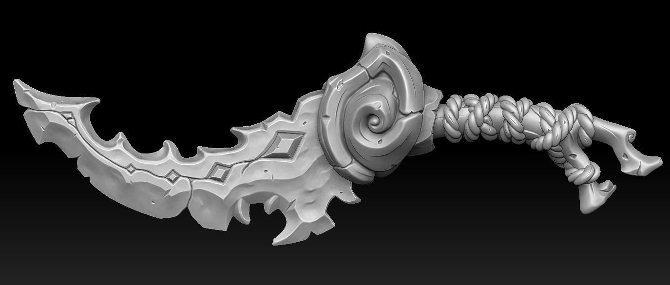 Coastal dagger 3d print 3D print model_2