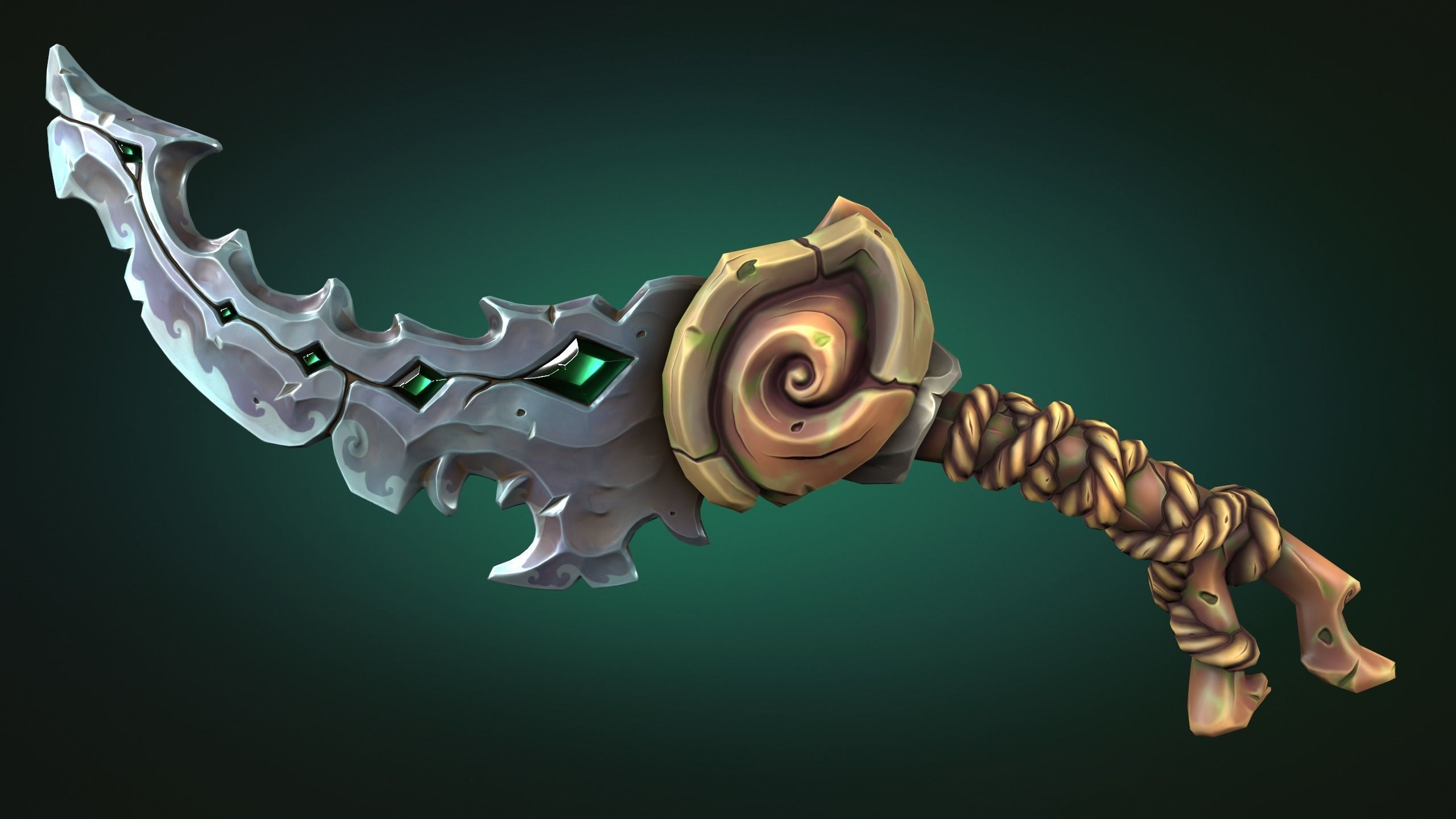 Coastal dagger 3d print 3D print model_4