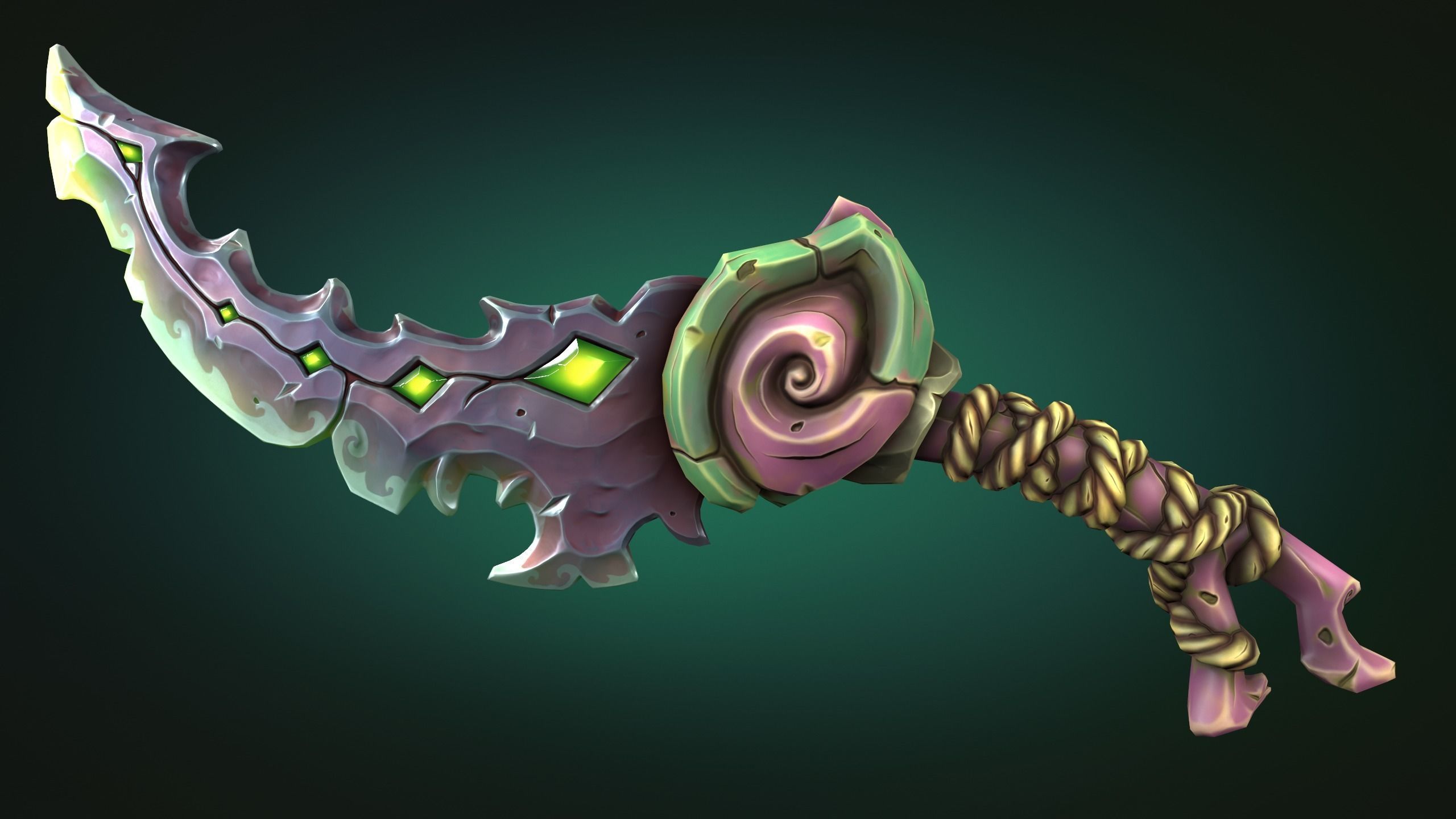 Coastal dagger 3d print 3D print model_7