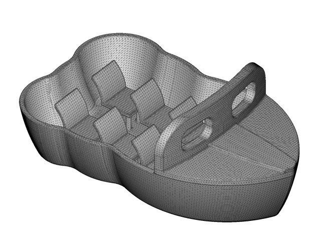 Fantastic Cartoon Boat 3D model_3