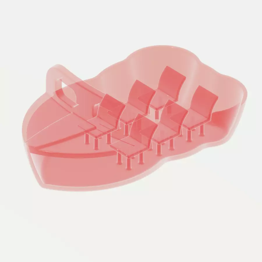 Fantastic Cartoon Boat 3D model_0