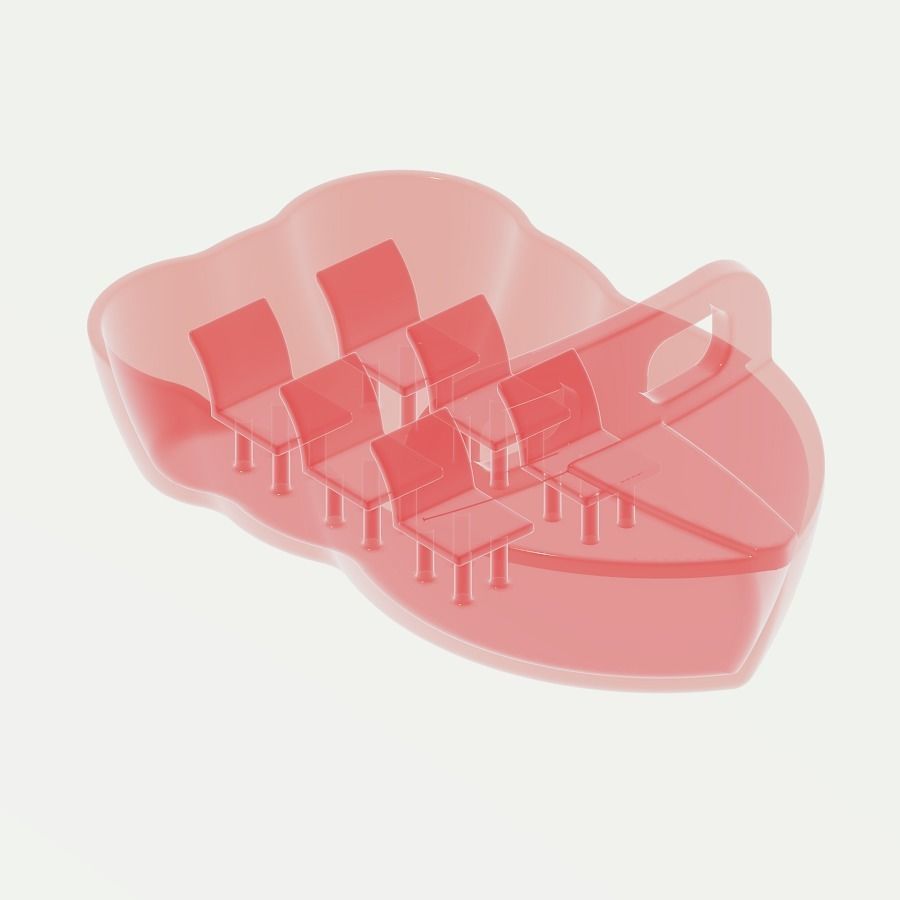 Fantastic Cartoon Boat 3D model_1