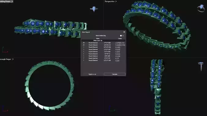 BVLGARI Braclets Code-BAD0102 3D print model