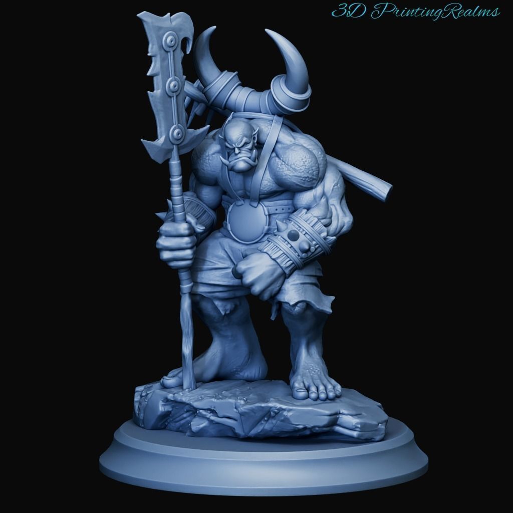 7 ORCS KNOWN AS THE IRONCLAD TITANS 3D print model_5