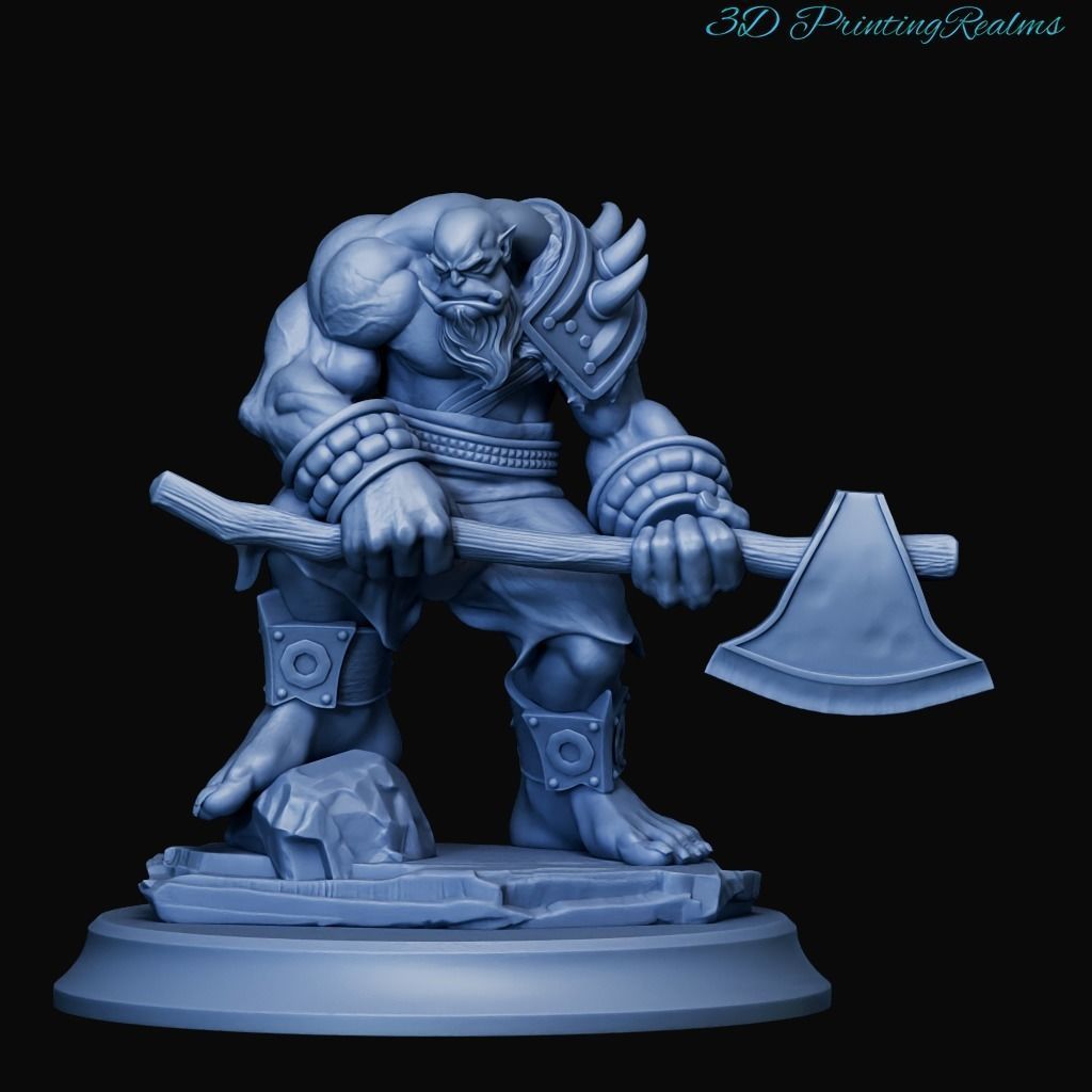 7 ORCS KNOWN AS THE IRONCLAD TITANS 3D print model_4