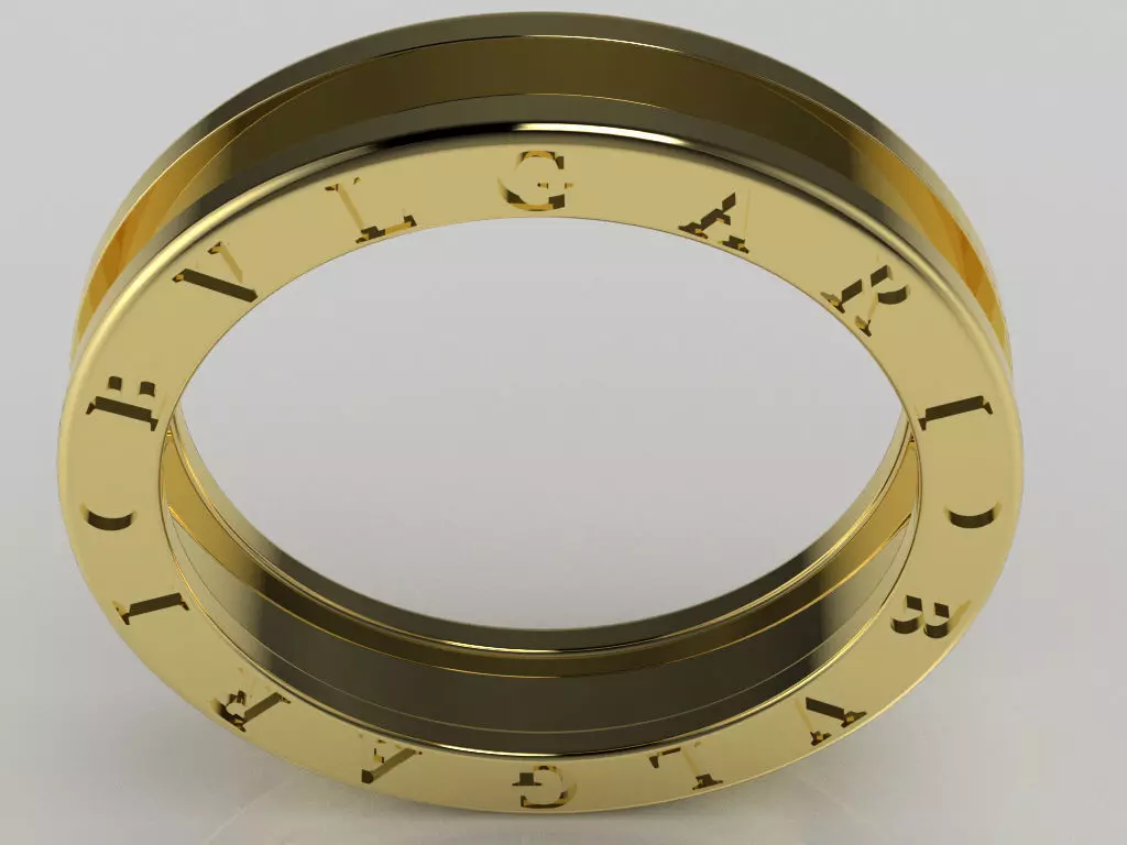 BVLGARI Ring Code-BAD106 3D print model_0