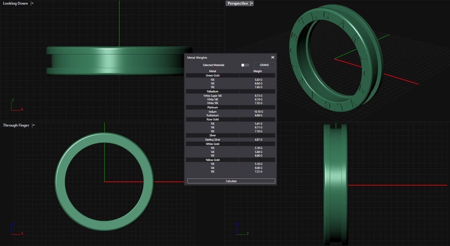BVLGARI Ring Code-BAD106 3D print model_2