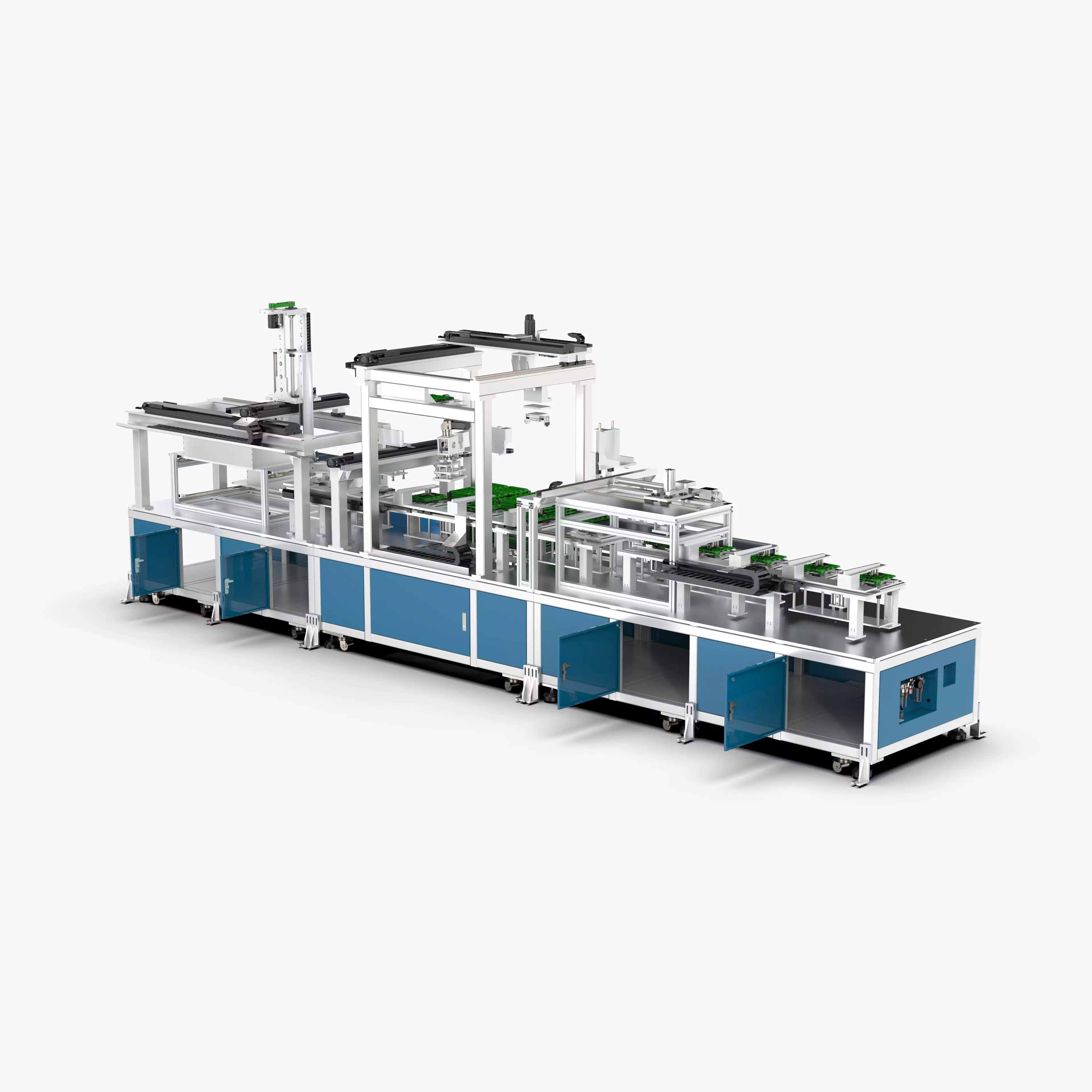 New Energy Accessories Feeding Mechanism 3D model_0