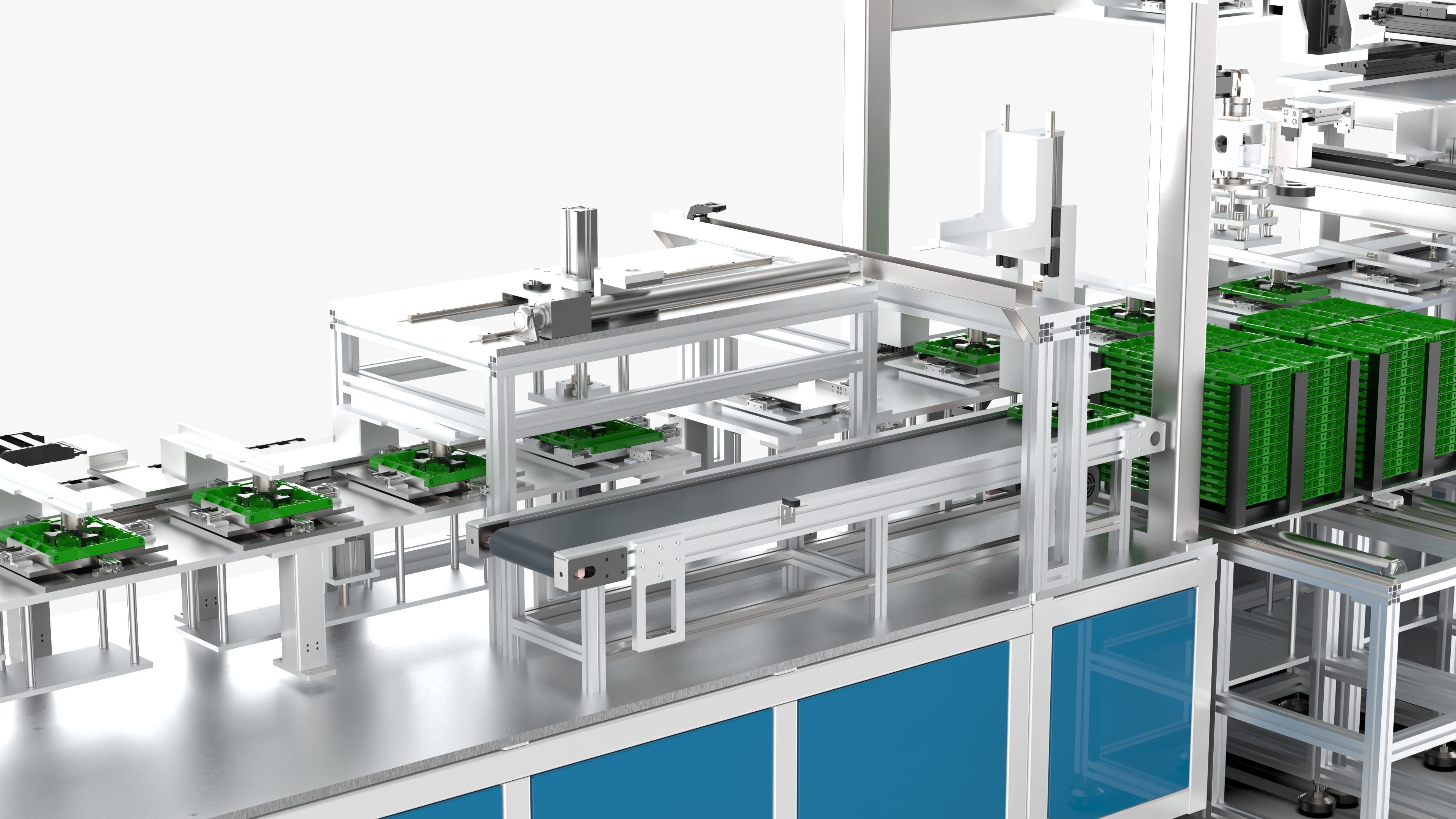 New Energy Accessories Feeding Mechanism 3D model_15