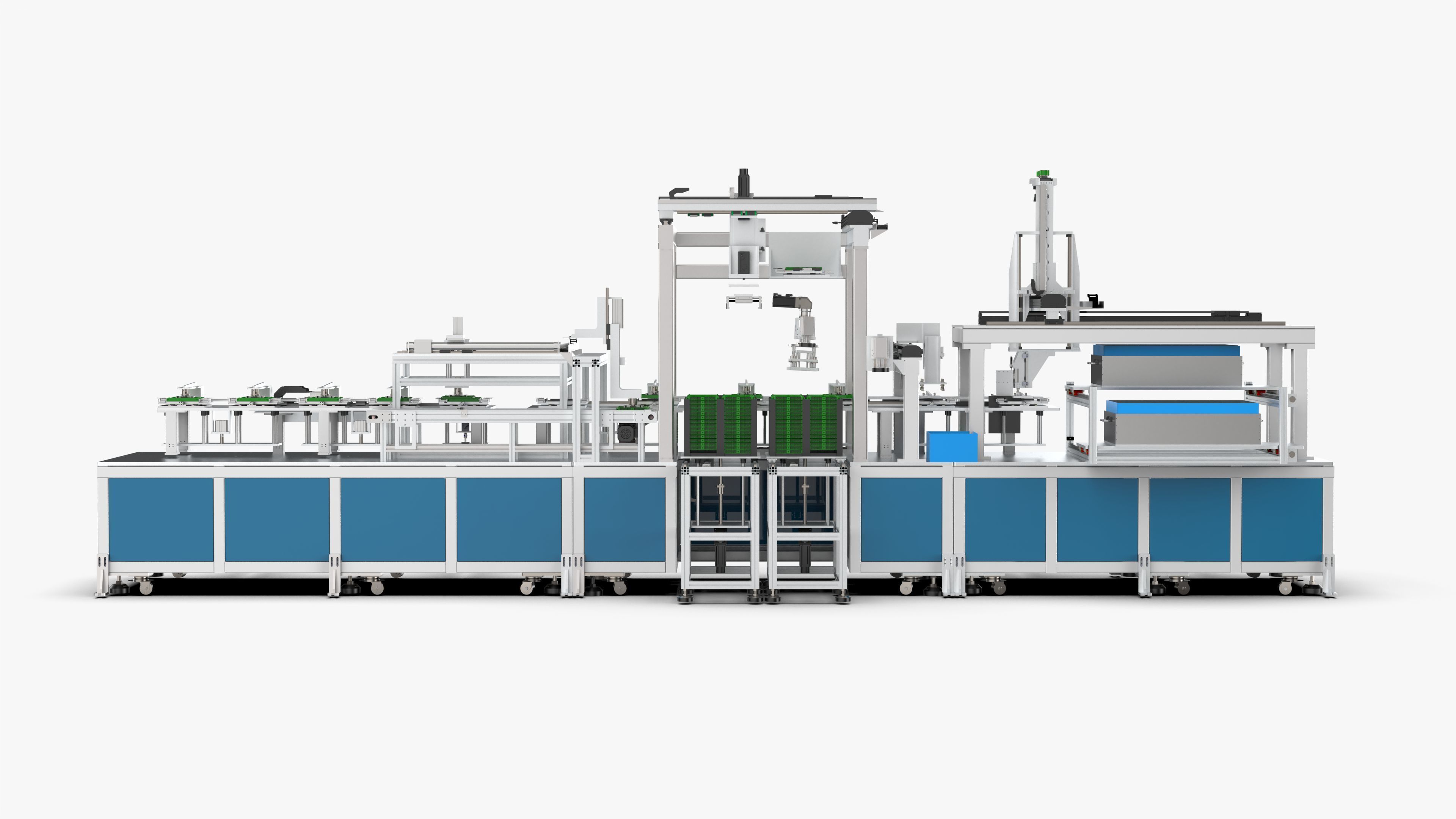 New Energy Accessories Feeding Mechanism 3D model_5