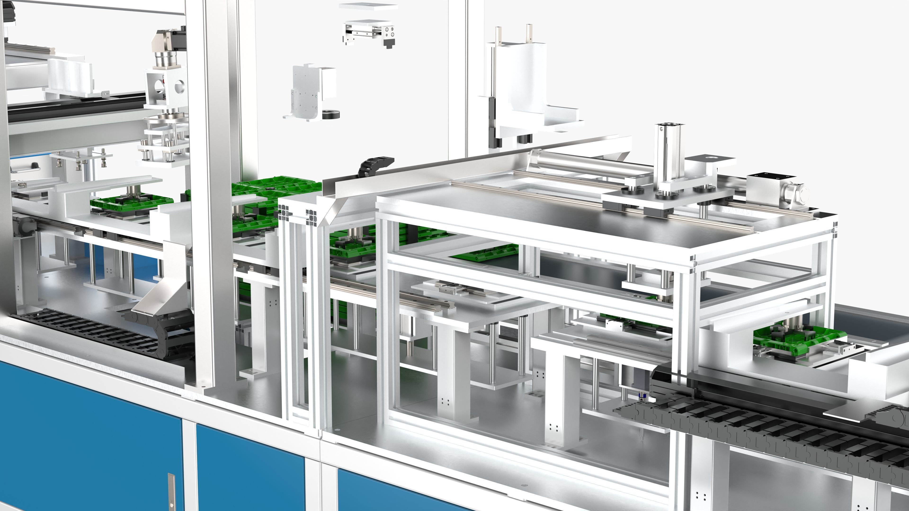 New Energy Accessories Feeding Mechanism 3D model_14