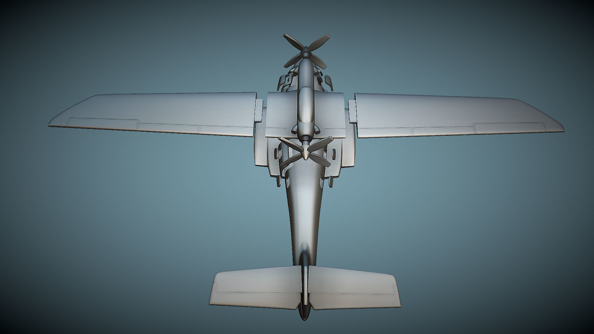 Dornier CD-2 Seastar - 3D Printable Model 3D print model_3