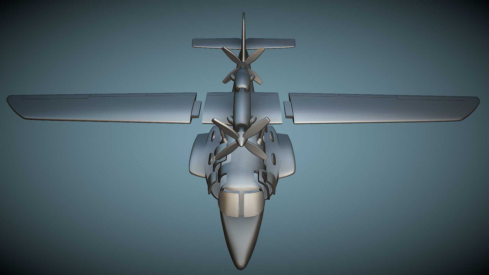 Dornier CD-2 Seastar - 3D Printable Model 3D print model_5