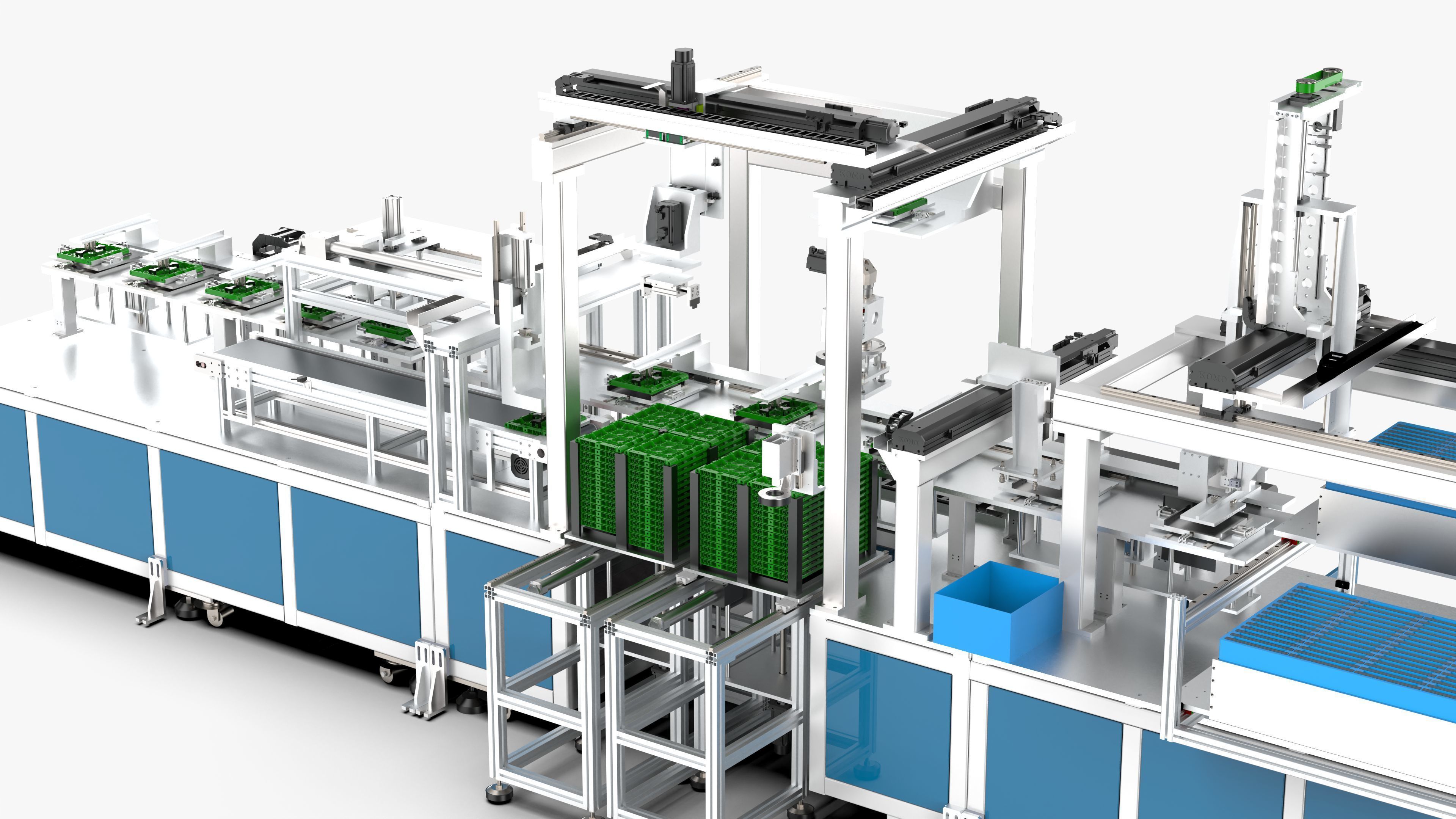 New Energy Accessories Feeding Mechanism 3D model_12