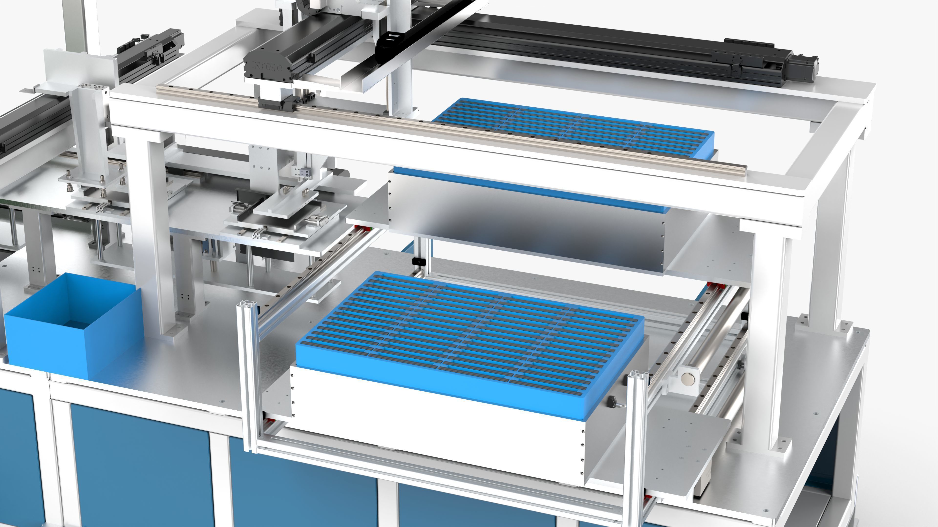 New Energy Accessories Feeding Mechanism 3D model_9