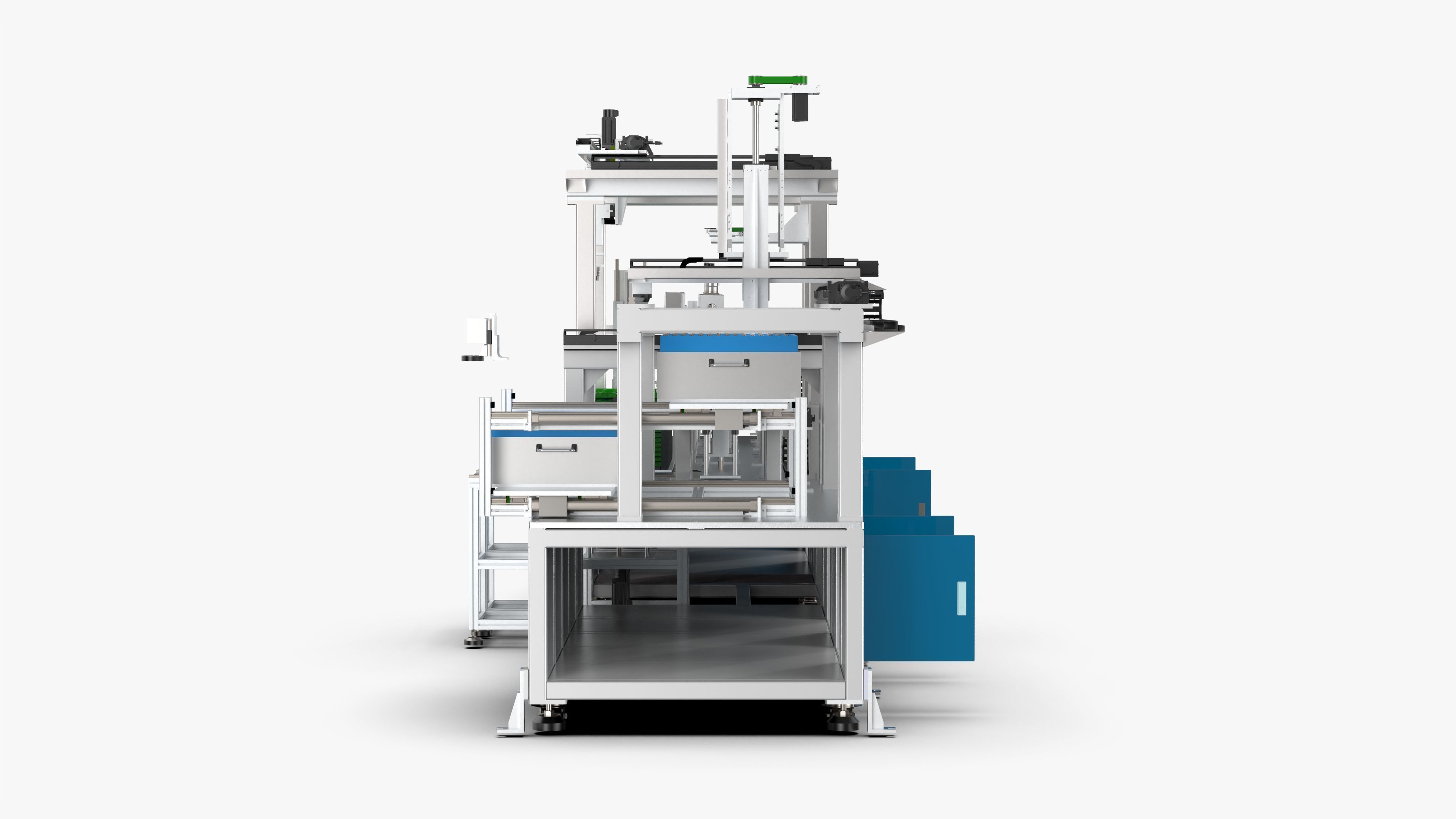 New Energy Accessories Feeding Mechanism 3D model_4