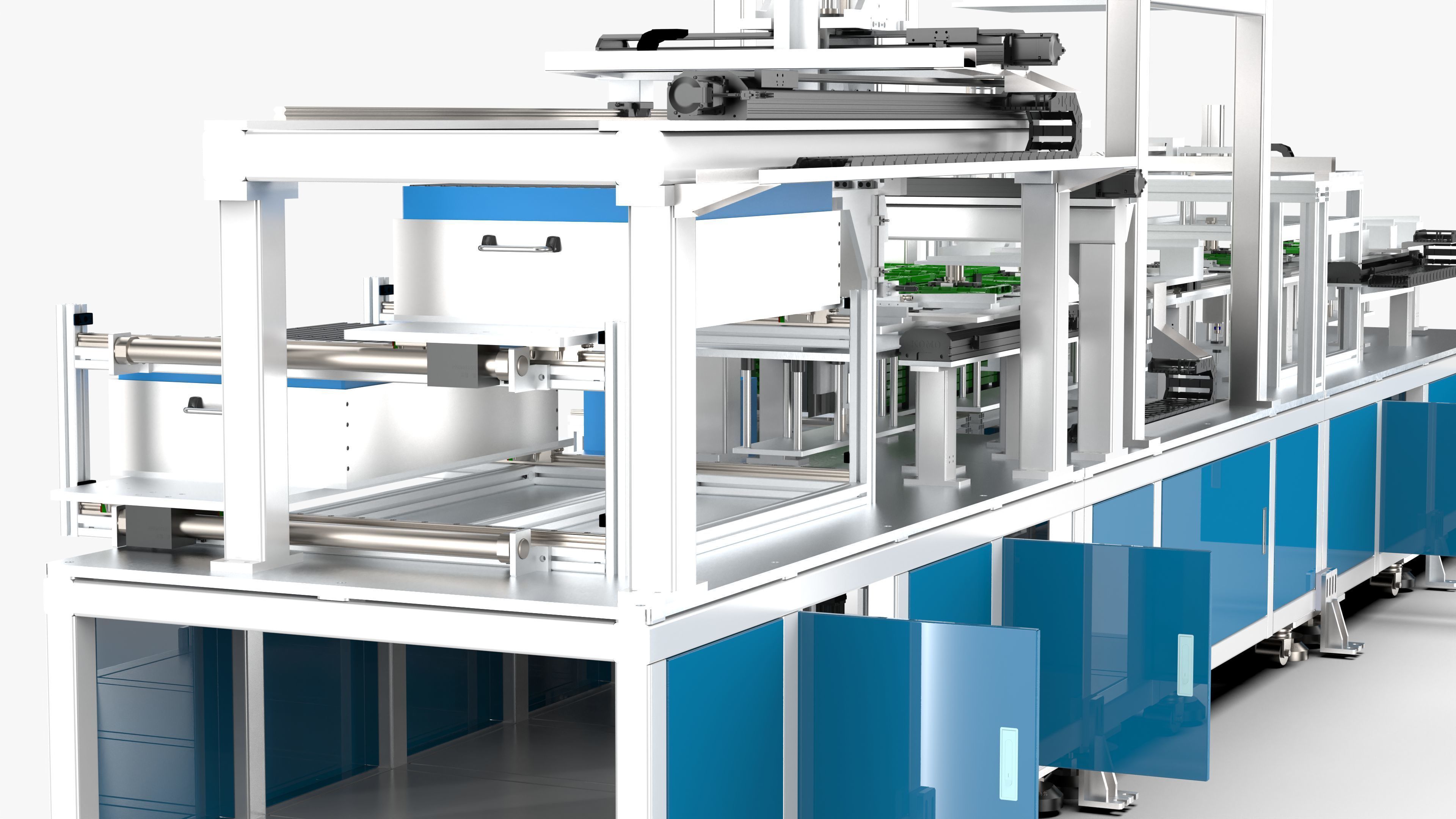 New Energy Accessories Feeding Mechanism 3D model_10