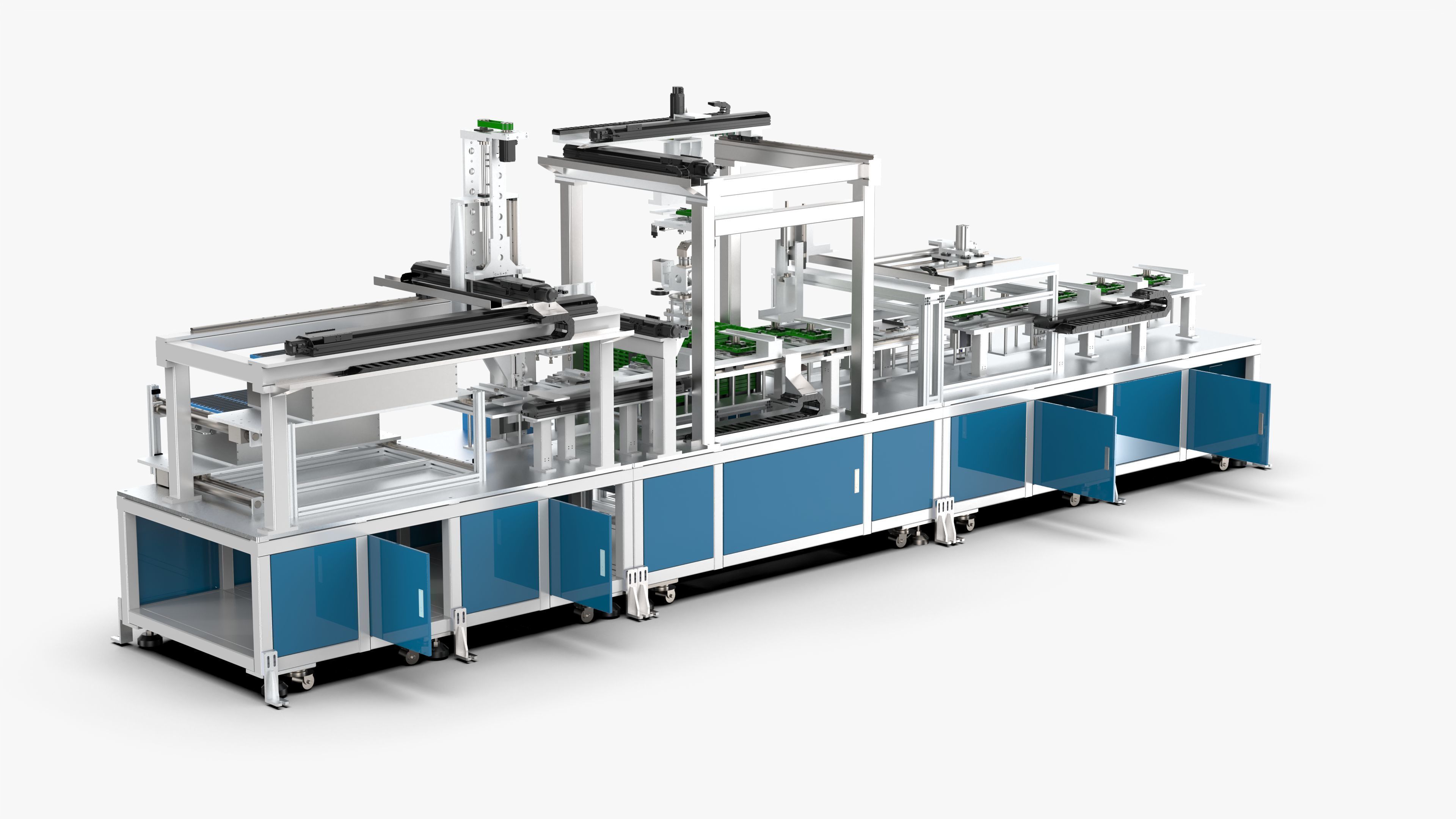 New Energy Accessories Feeding Mechanism 3D model_1