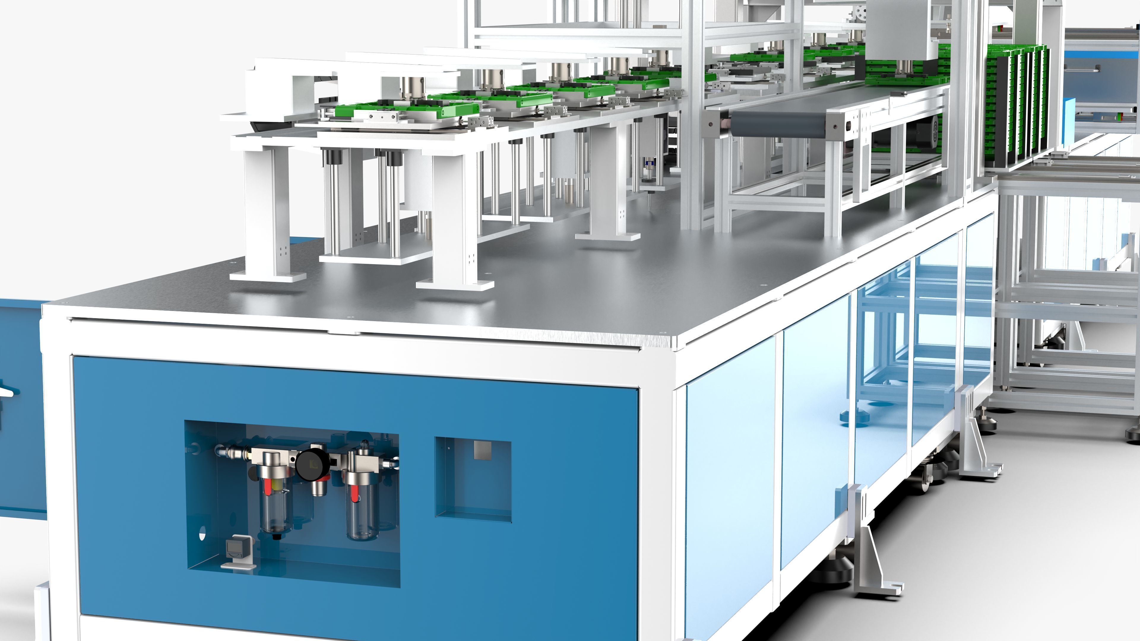 New Energy Accessories Feeding Mechanism 3D model_16