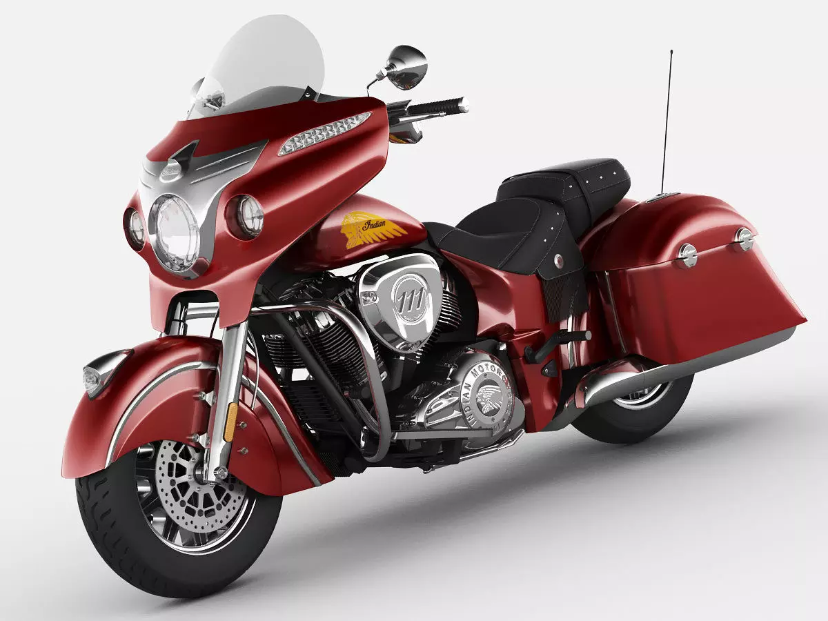 Indian Chieftain 2014 3D model