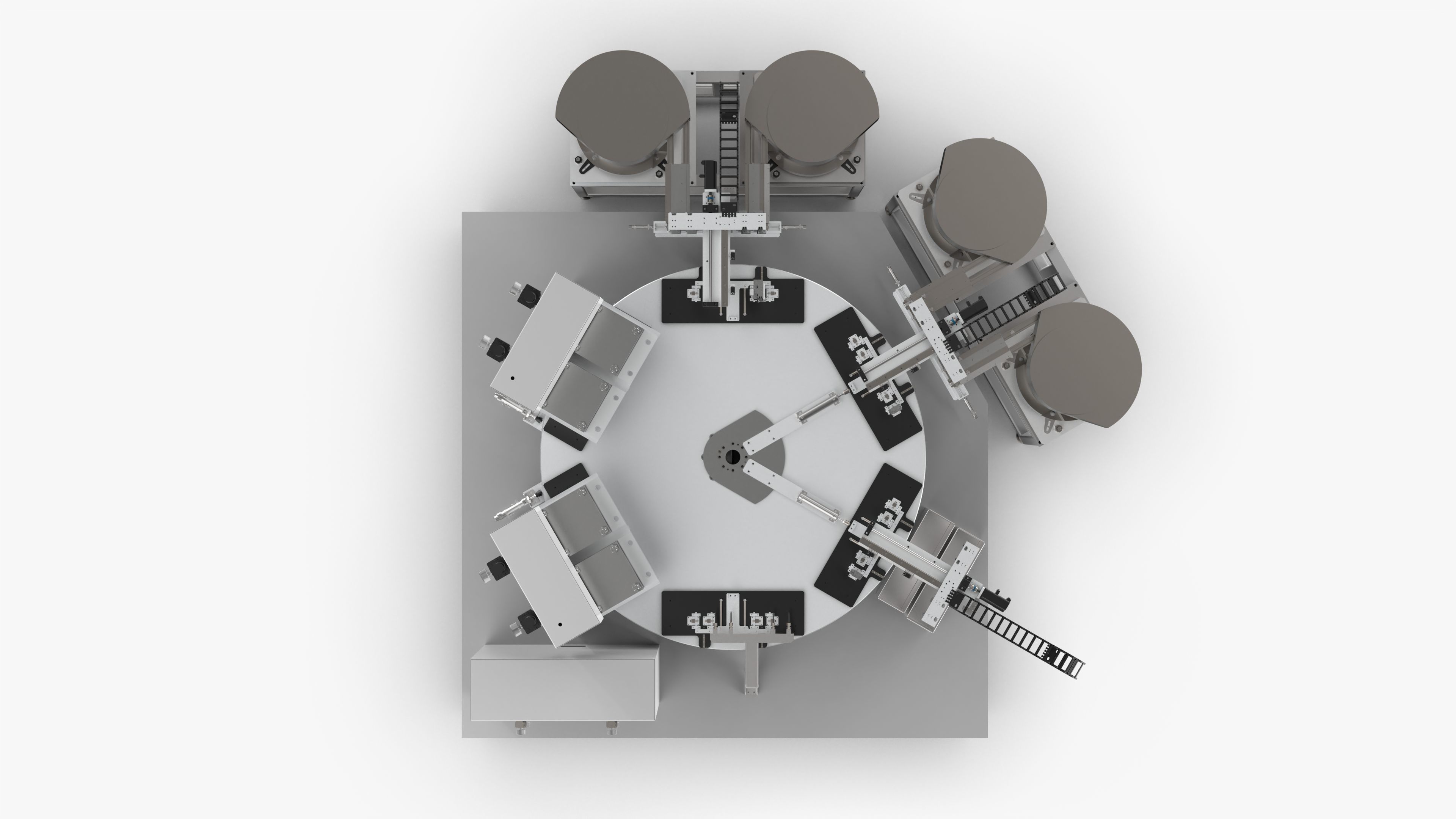 Automatic Stamping Riveting Machine 3D model_12