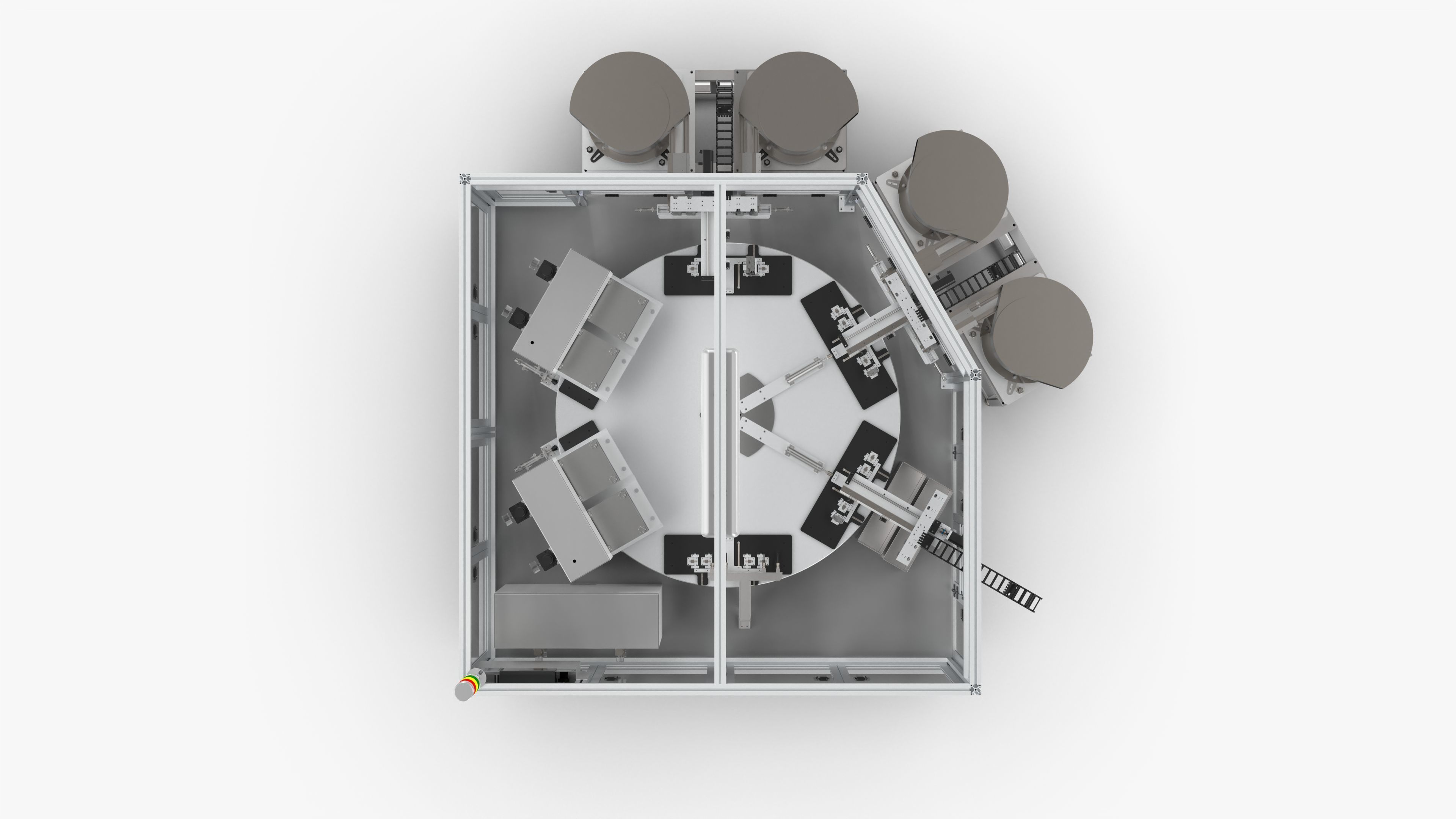 Automatic Stamping Riveting Machine 3D model_9