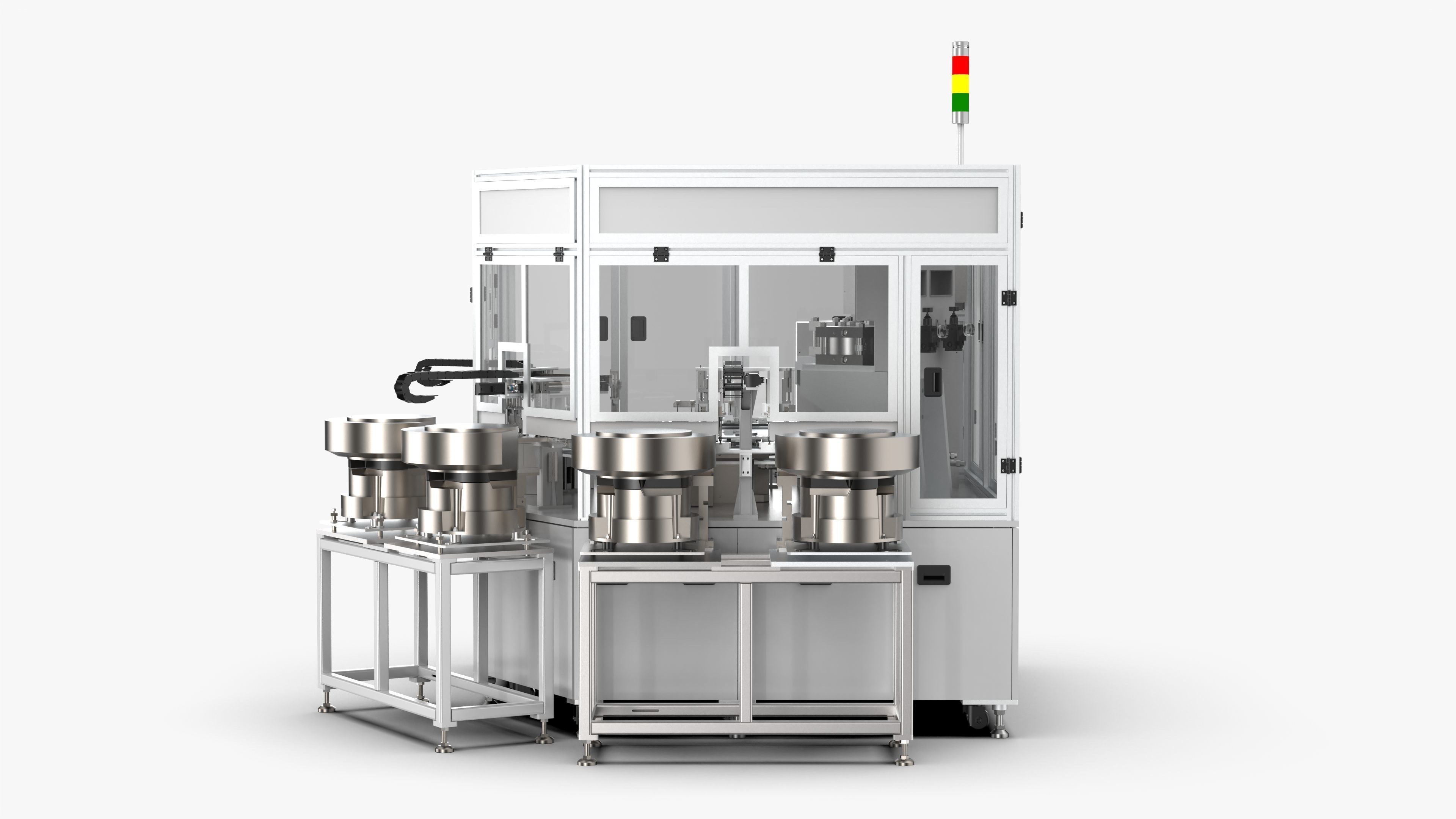 Automatic Stamping Riveting Machine 3D model_7