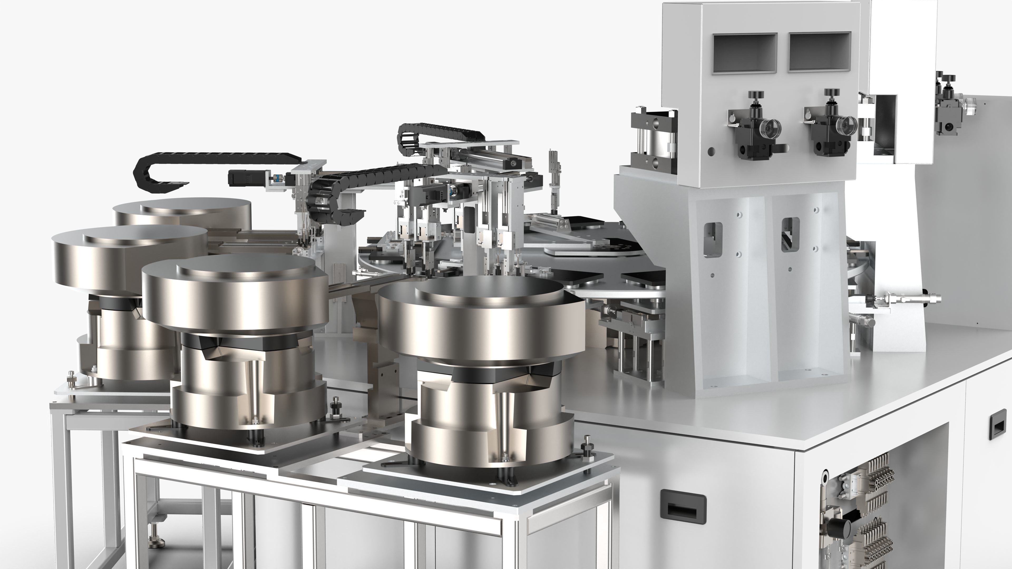 Automatic Stamping Riveting Machine 3D model_14