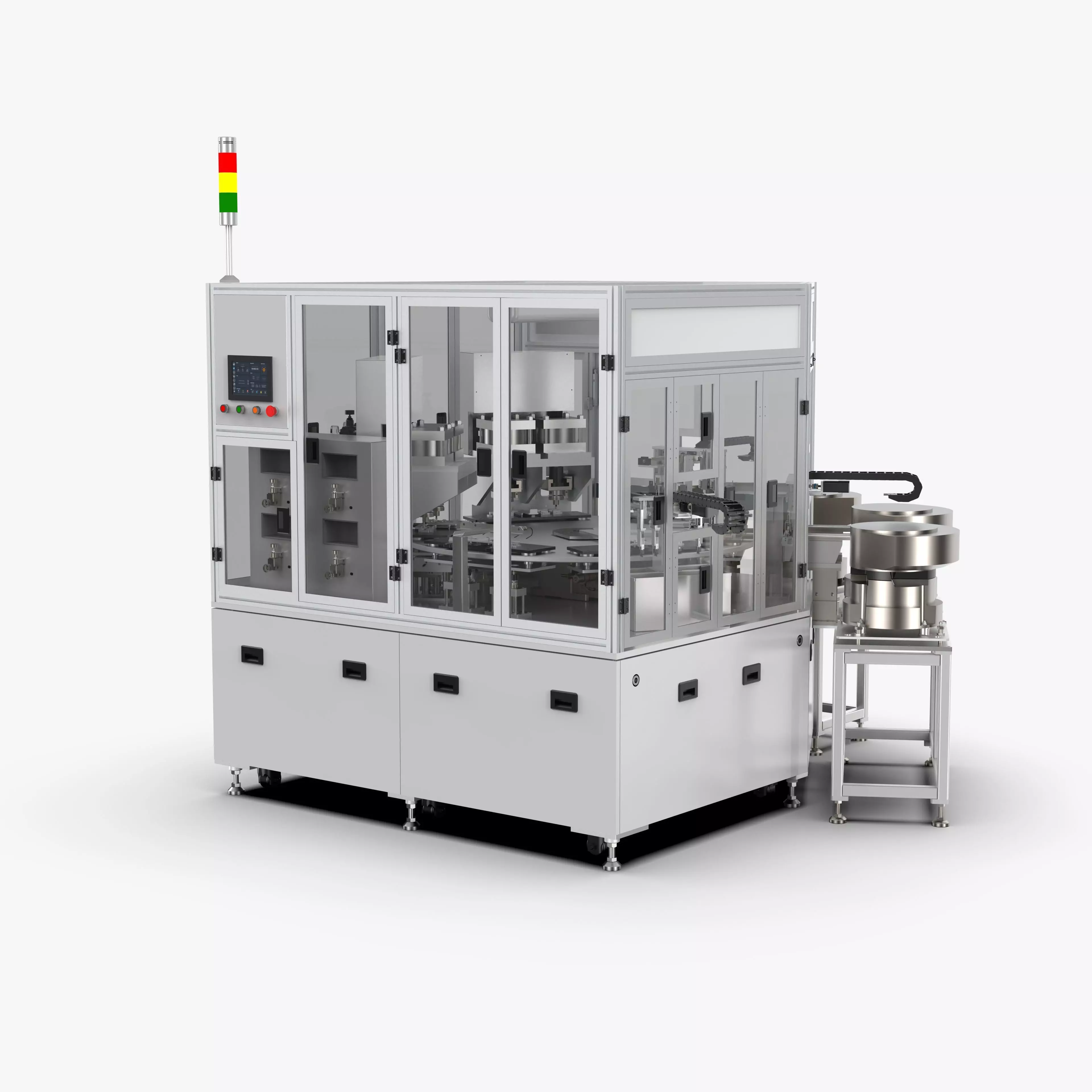 Automatic Stamping Riveting Machine 3D model_0