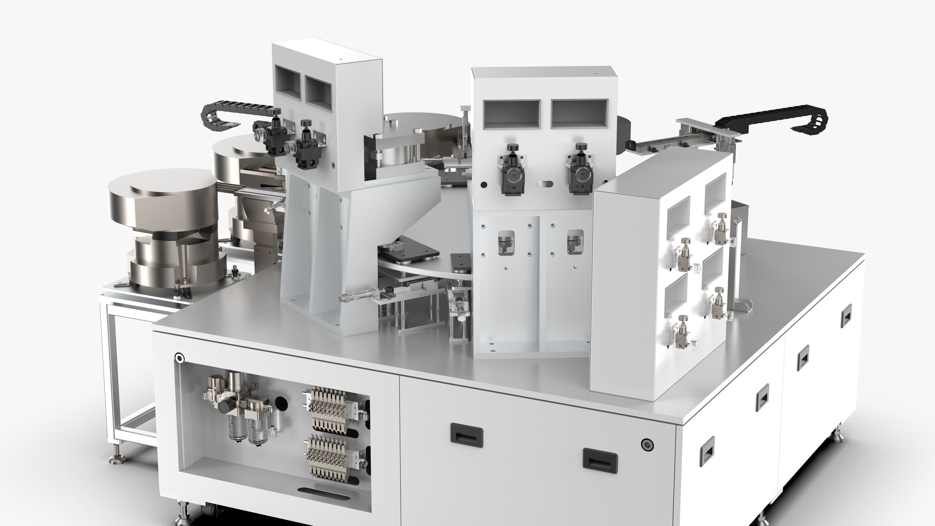 Automatic Stamping Riveting Machine 3D model_13