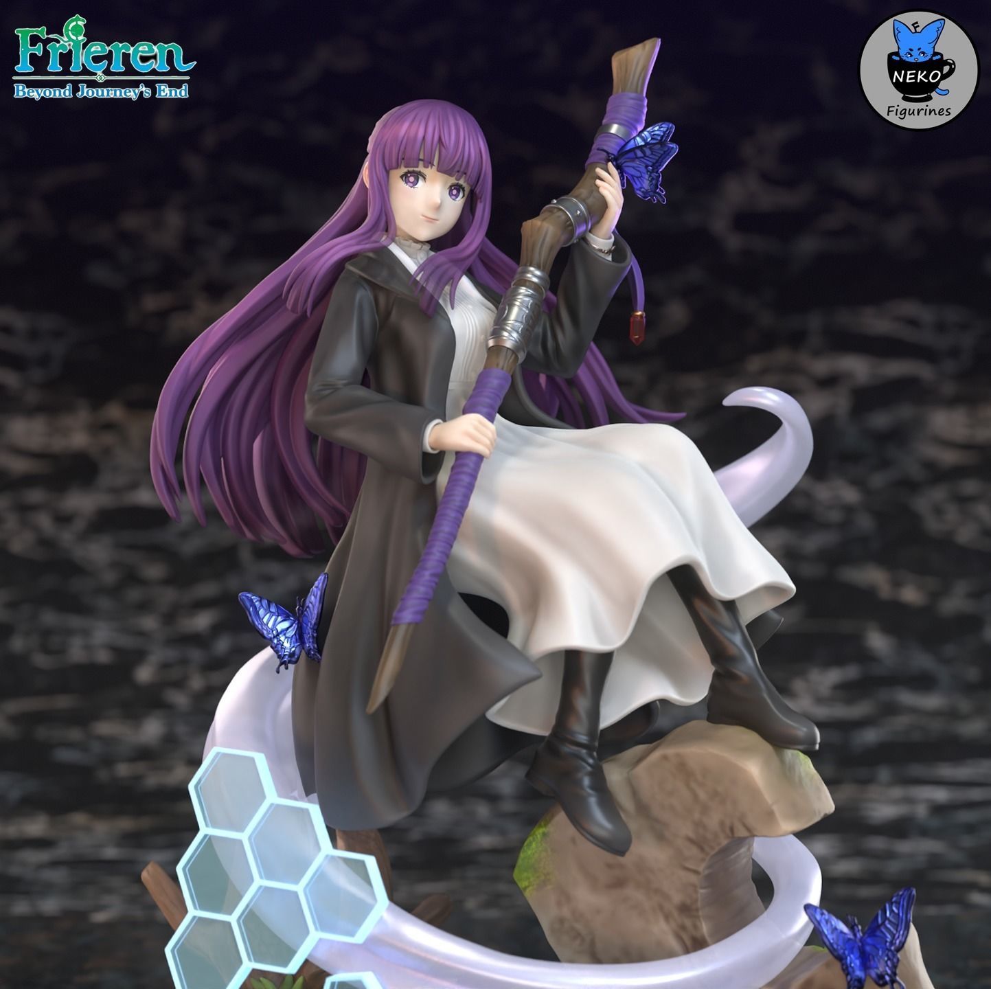 Fern - Sousou no Frieren Anime Figurine for 3D Printing 3D print model_3