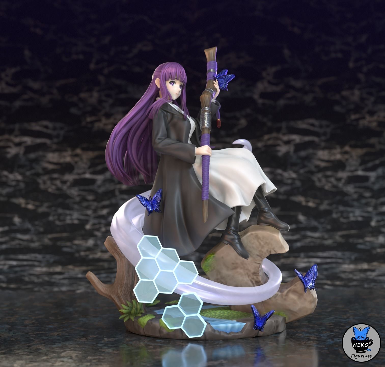 Fern - Sousou no Frieren Anime Figurine for 3D Printing 3D print model_12