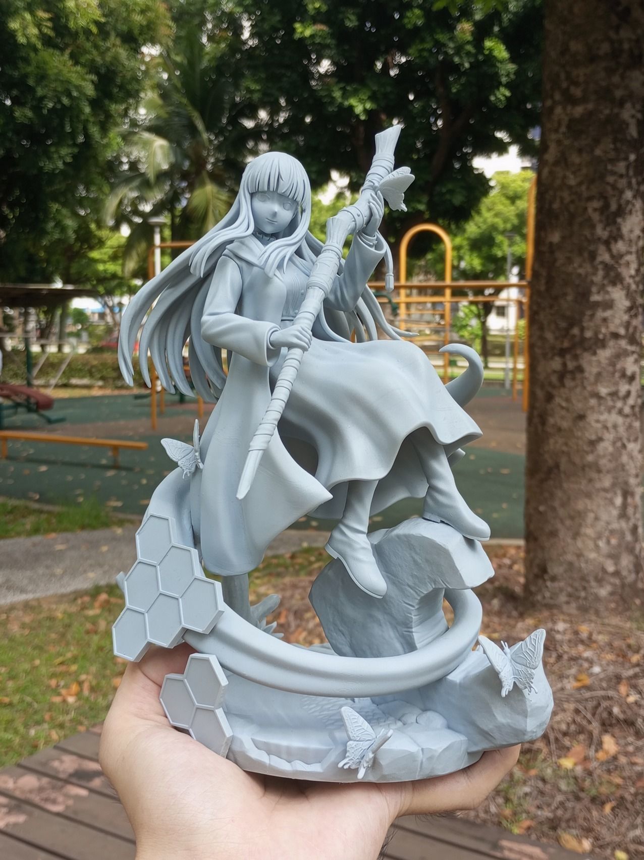 Fern - Sousou no Frieren Anime Figurine for 3D Printing 3D print model_15