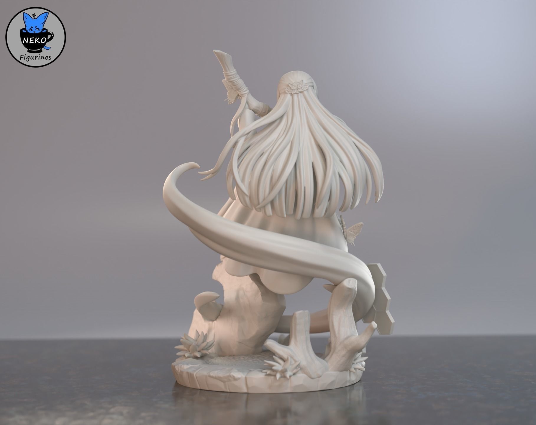 Fern - Sousou no Frieren Anime Figurine for 3D Printing 3D print model_18