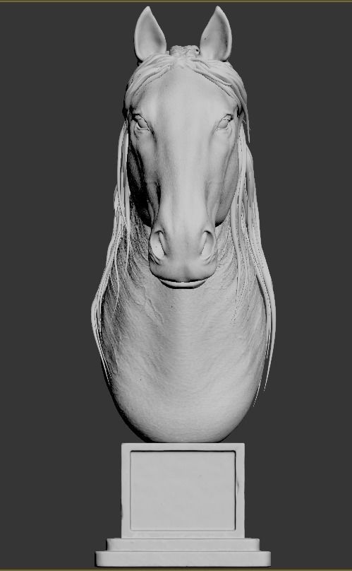 Horse 01 3D model_2