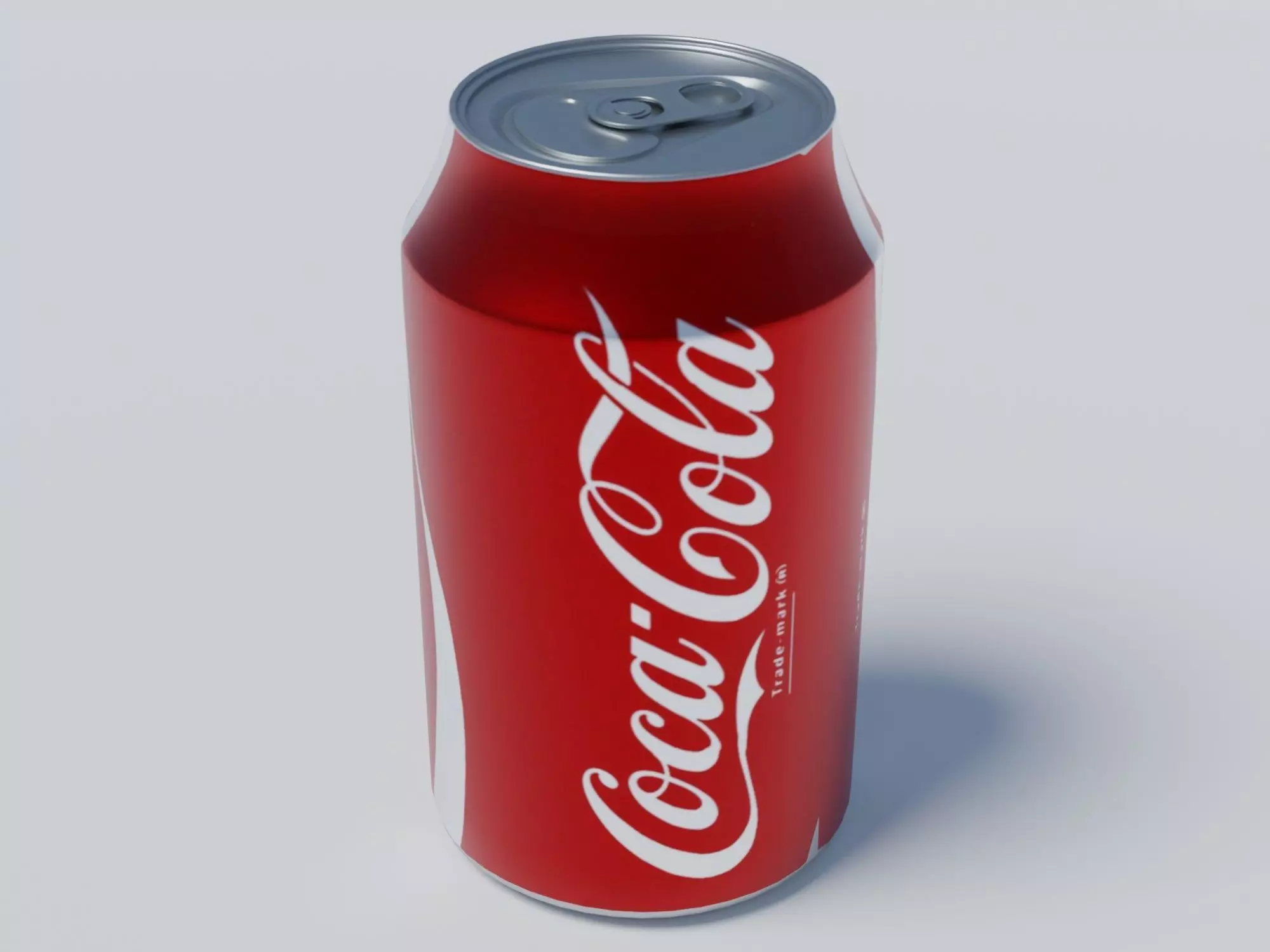 Coke Can Free low-poly 3D model_0