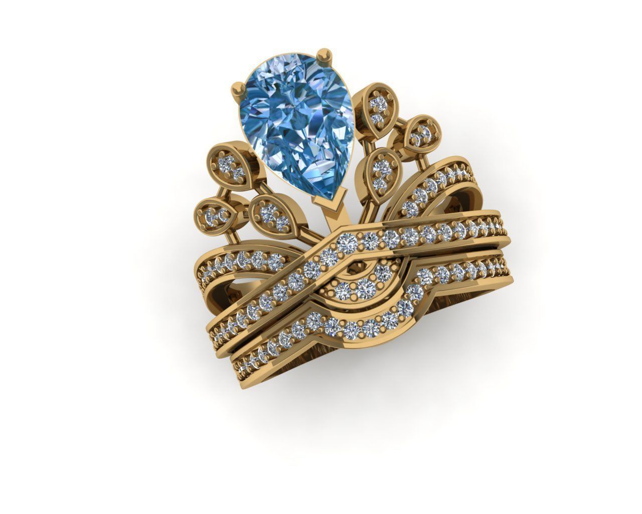 Chaumet Ring 3D print model_2