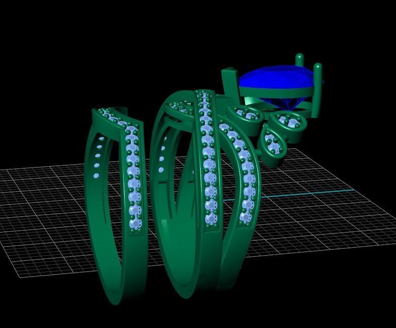 Chaumet Ring 3D print model_8