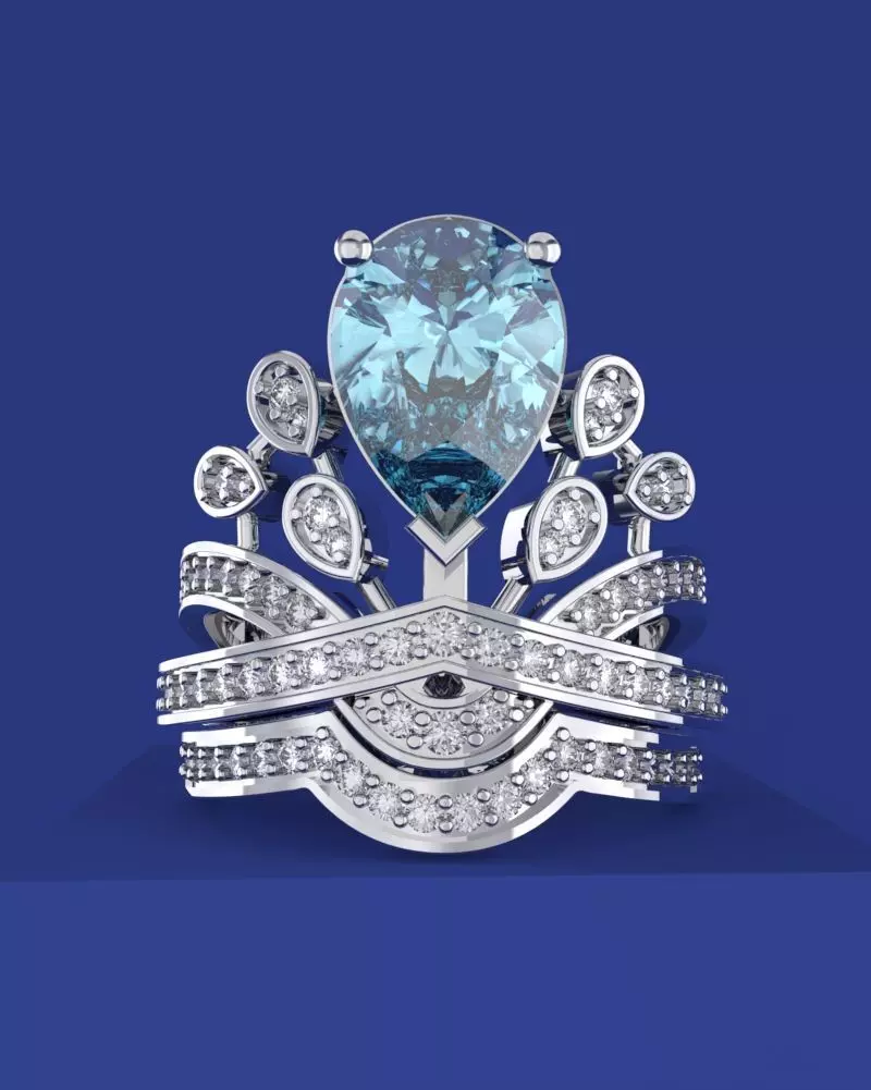 Chaumet Ring 3D print model_0