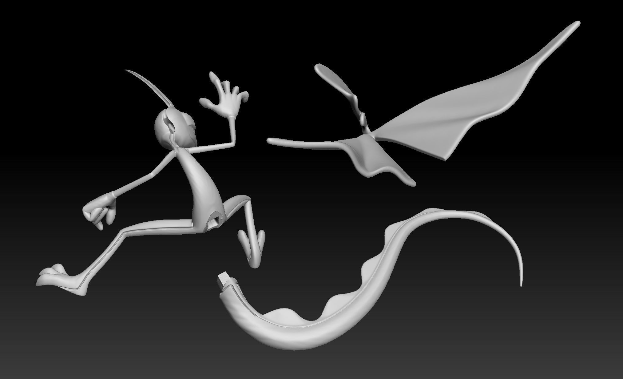 Pokemon Sobble Drizzile Inteleon 3D print model_4